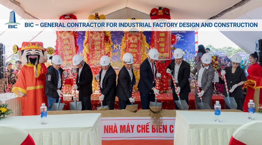 BIC – General Contractor for Industrial Factory Design and Construction