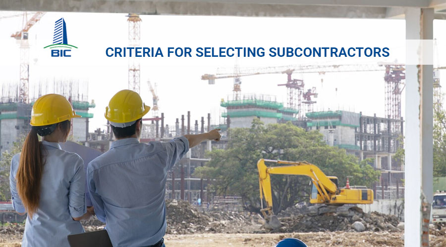 Criteria for Selecting Subcontractors