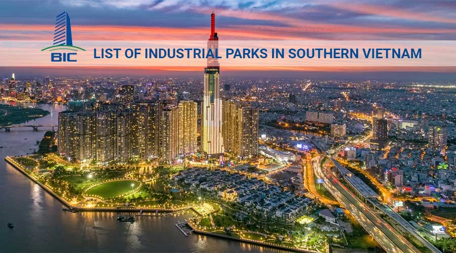 List of Industrial Parks in Southern Vietnam
