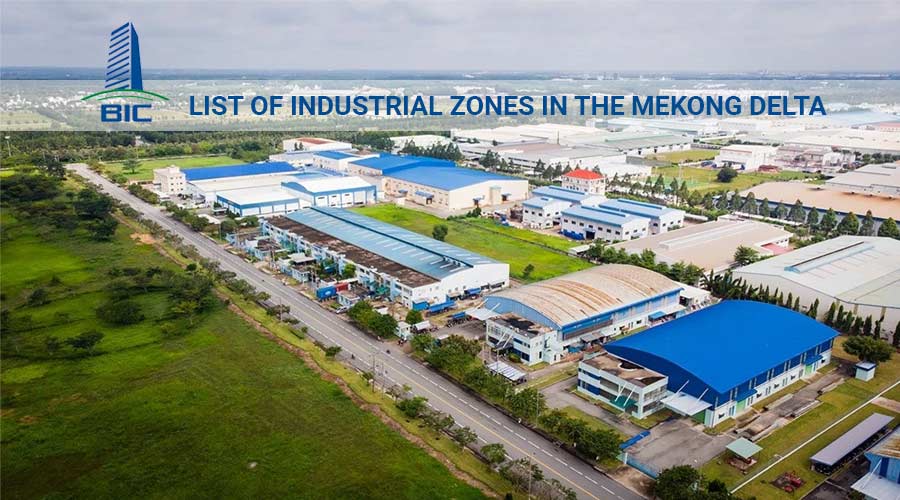 List of Industrial Zones in the Mekong Delta