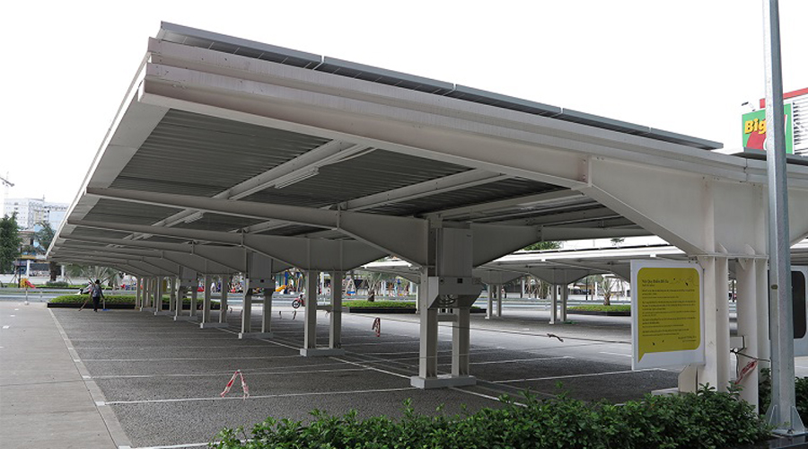 UNIT PRICE CONSTRUCTION STEEL FRAME PARKING PRICE