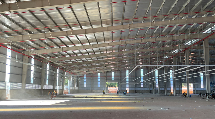 Viet My Factory Construction Project: Factory Completion, Supporting Works