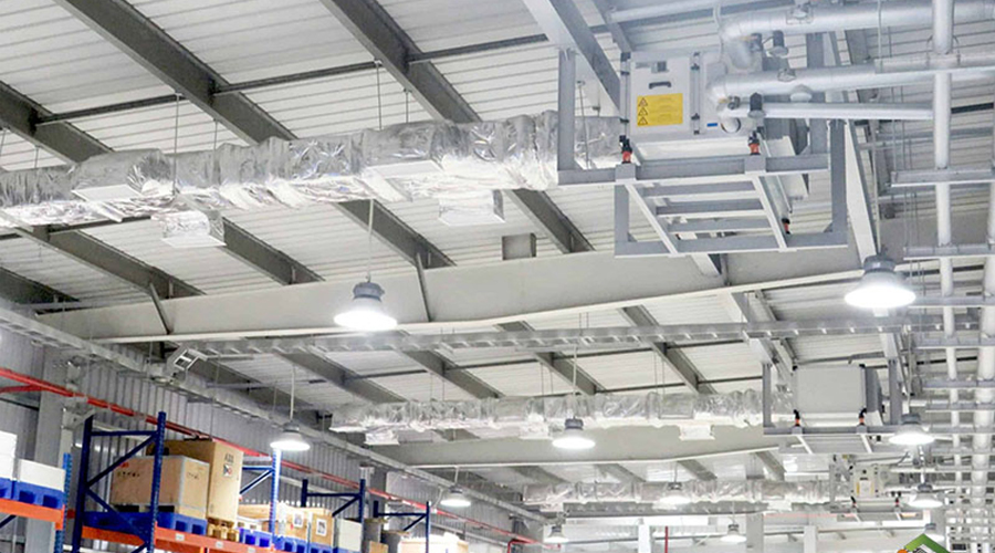 FRESH WIND SUPPLY SYSTEM FOR FACTORY