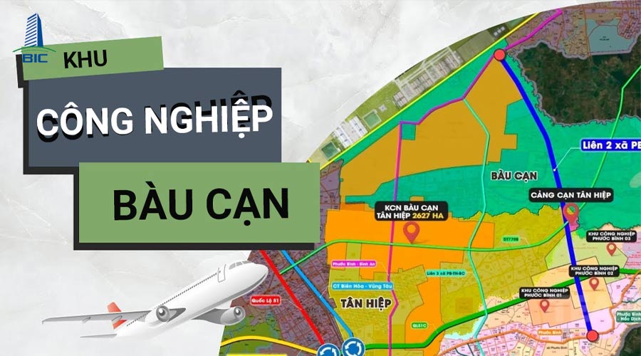 Khu Công Nghiệp Bàu Cạn - Tân Hiệp