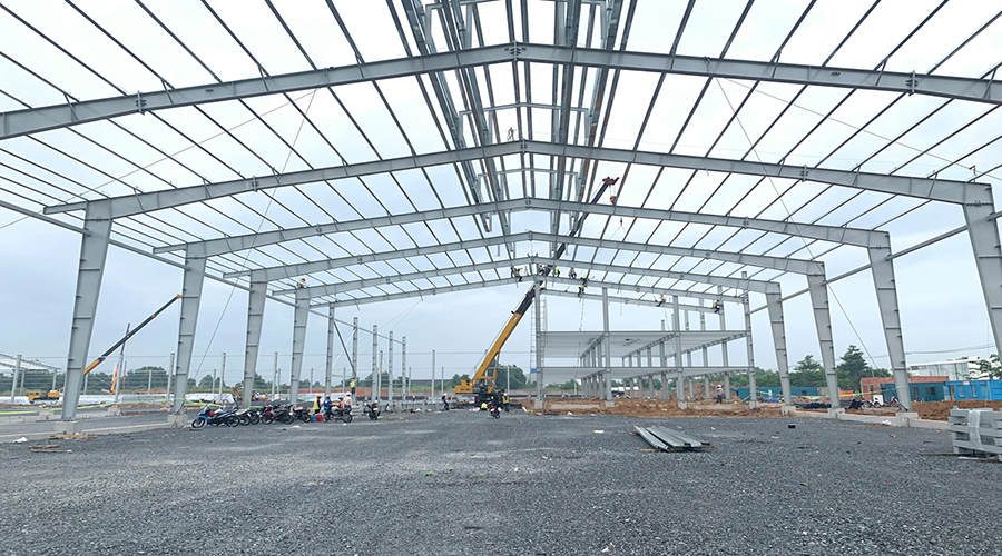 Experience in Construction of Pre-engineered Steel Buildings