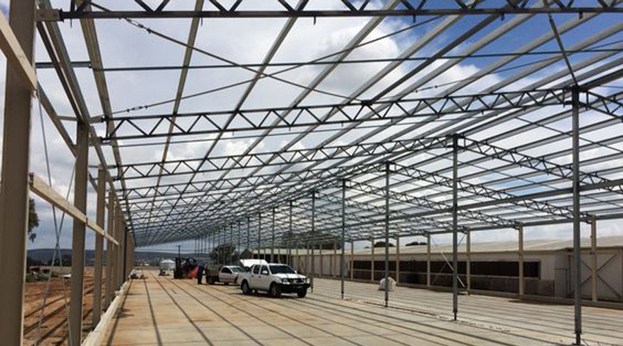 MAKING CHEAP prefabricated iron frame houses