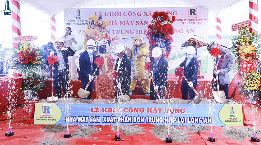 BREAKING OFFICE OF TRUNG HIEP LOI LONG AN FERTILIZER PRODUCTION FACTORY