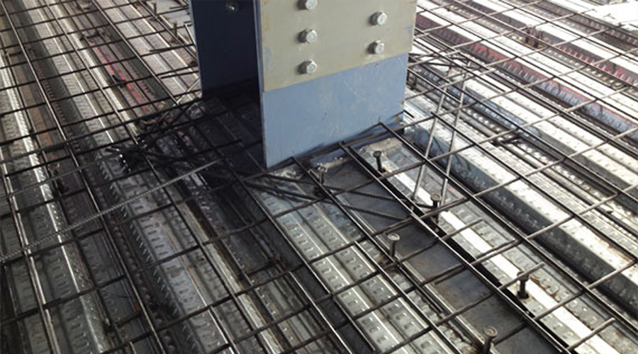 CONSTRUCTION PROCEDURE OF WELDED STEEL GRIND FACTORY FLOOR