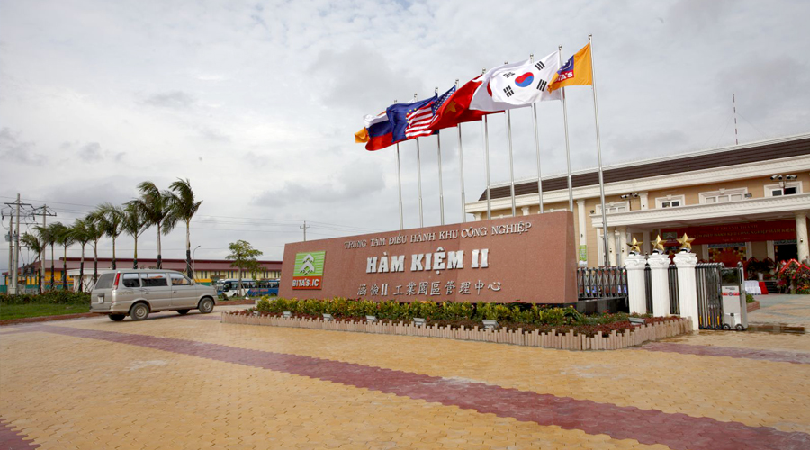 SCALE OF HAM KIEM II INDUSTRIAL PARK - BINH THUAN