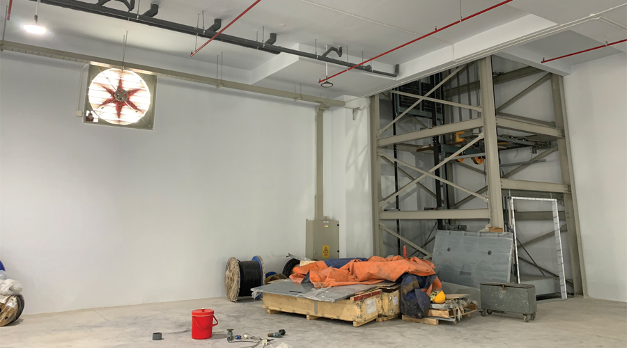 INSTALLATION PROCESS OF OFFICE FACTORY Elevator