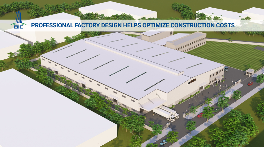 Professional Factory Design Helps Optimize Construction Costs