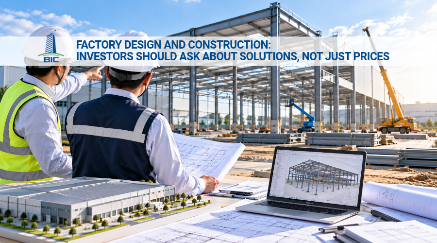 Factory Design and Construction: Investors Should Ask About Solutions, Not Just Prices