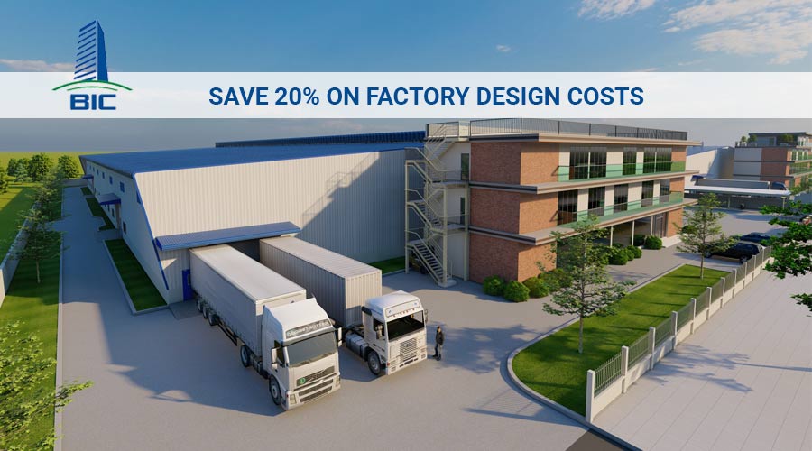 Tiết Kiệm 20% Chi Phí Thiết Kế Nhà Xưởng